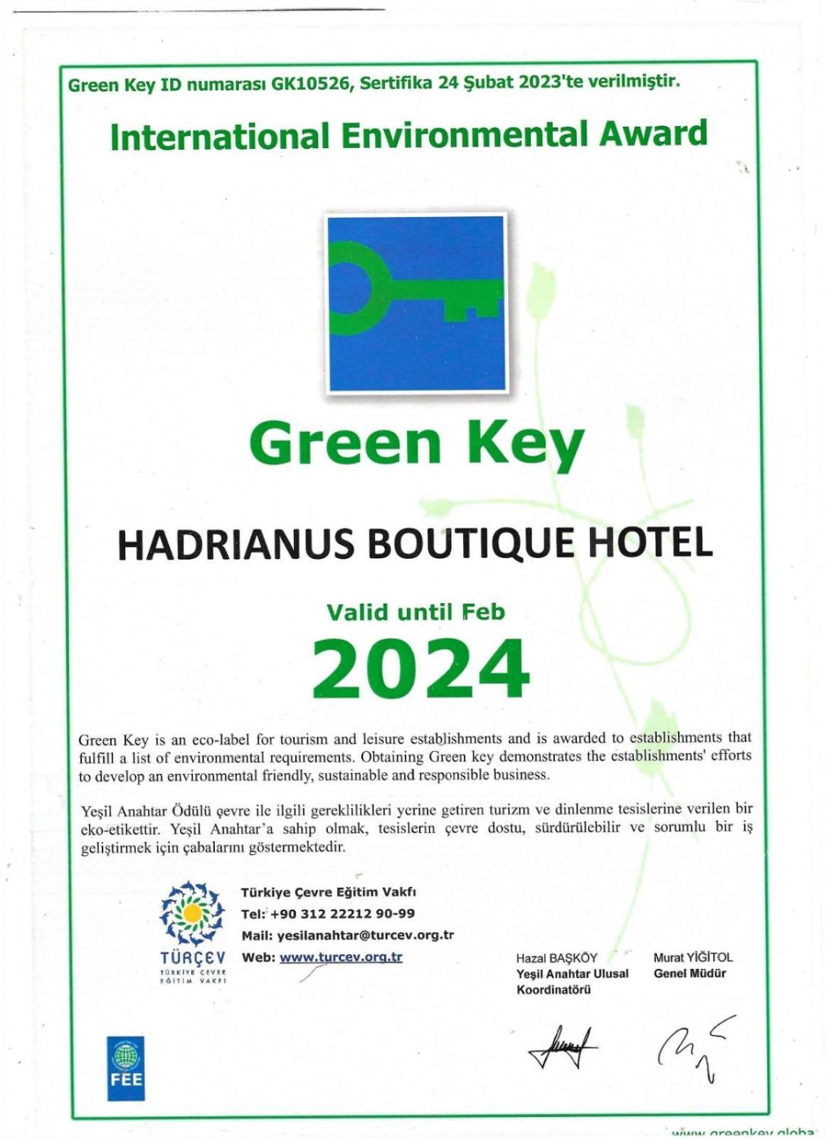 Hotel Hadrianus Pansion Antalya Exterior foto